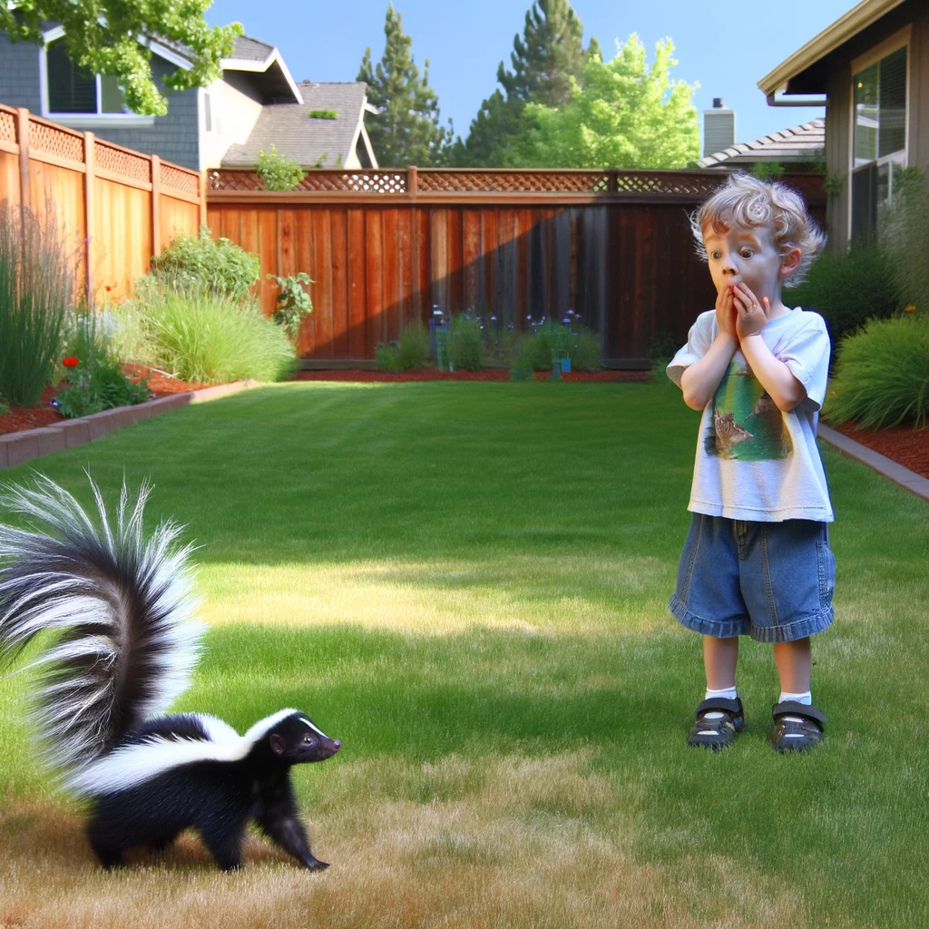 skunk spraying